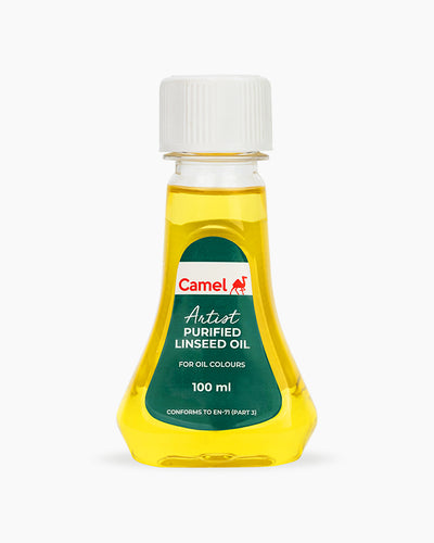 Camel Purified Linseed Oil — Oil Painting Medium