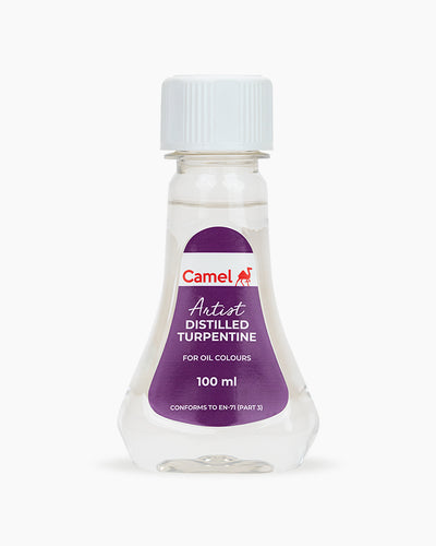 Camel Distilled Turpentine — Oil Painting Solvent