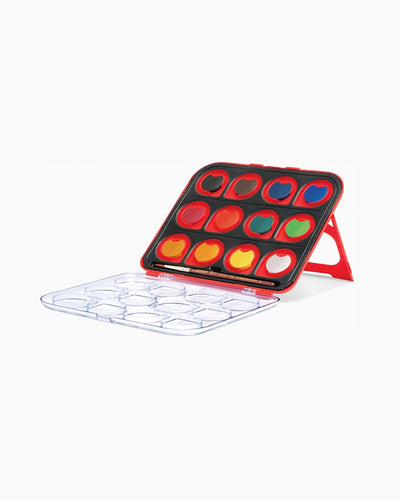 Camel ColorPad Watercolour Palette — 12 Shades with Brush