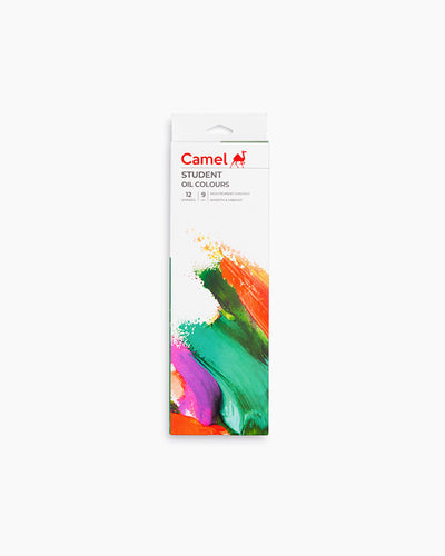 Camel Student Oil Colours — 12 Shades x 9 ml