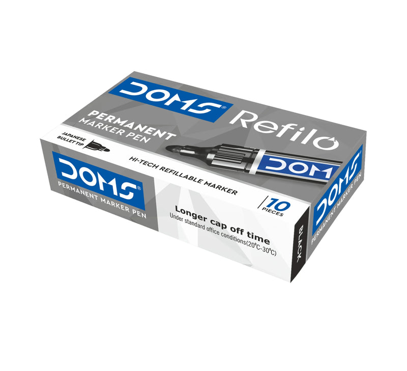 DOMS REFILO Permanent Marker Pens
