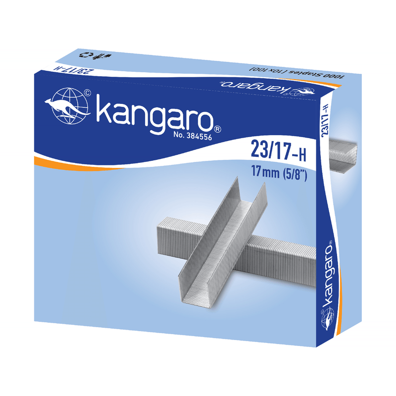 Kangaro 23/17-H heavy duty staple pins
