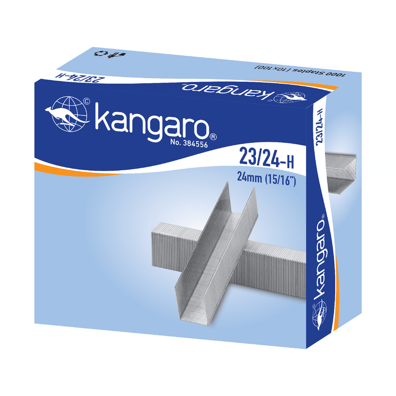 Kangaro 23/24-H heavy duty staple pins