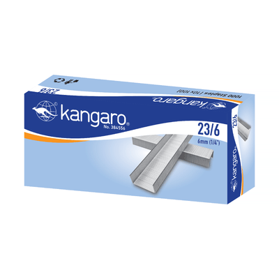 Kangaro 23/6 heavy duty staple pins