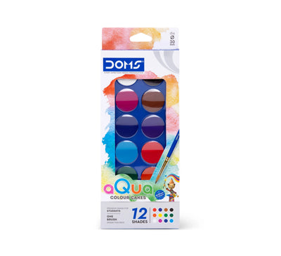 DOMS Aqua Colour Cakes 30MM