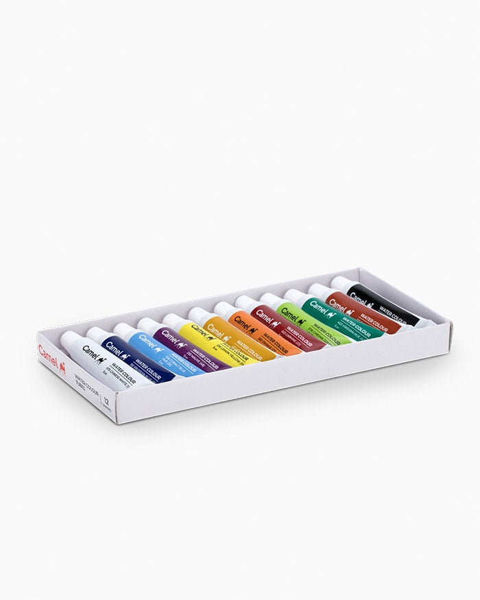 Camel Water Colour Tubes — 12 Shades x 5 ml