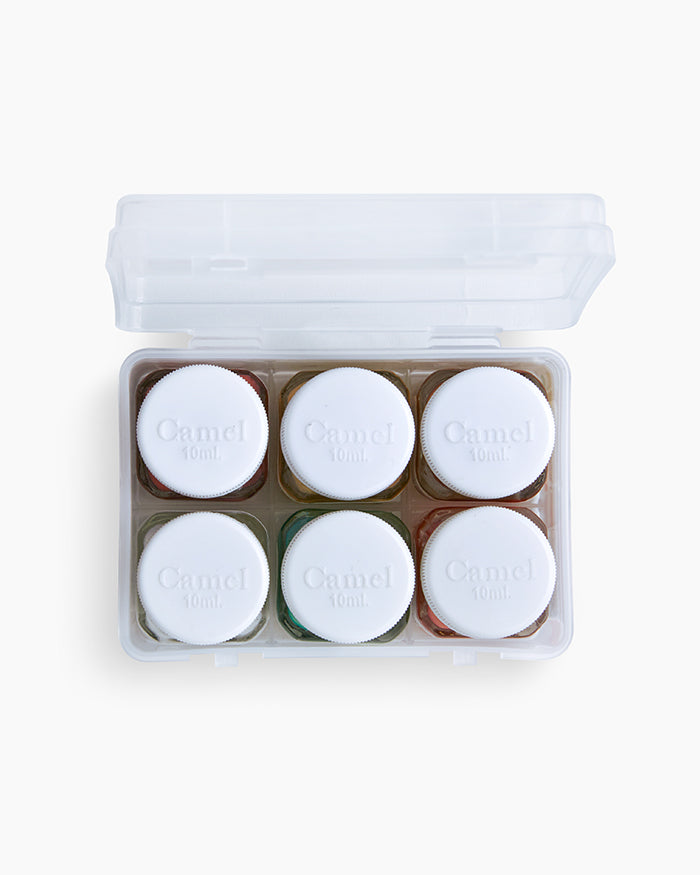 Camel Acrylic Colours — 6 Metallic Shades x 10 ml