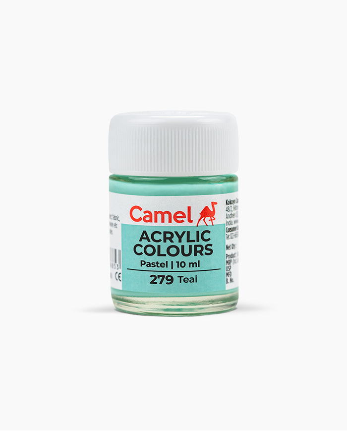 Camel Acrylic Colours — 6 Pastel Shades x 10 ml