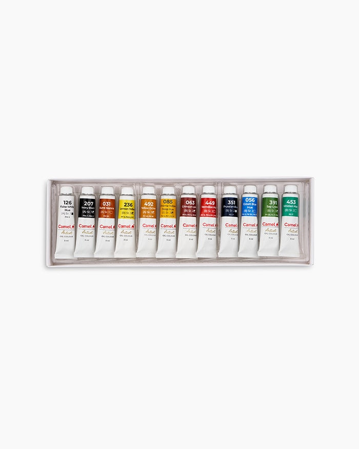 Camel Artist Oil Colours — 12 Shades x 9 ml