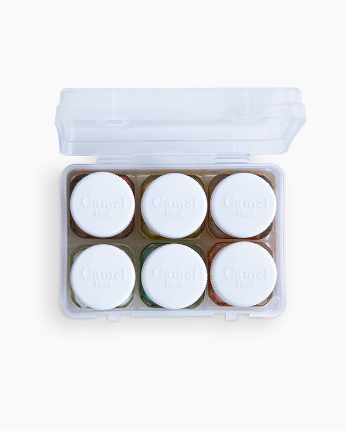 Camel Acrylic Colours — 6 Pearl Shades x 10 ml