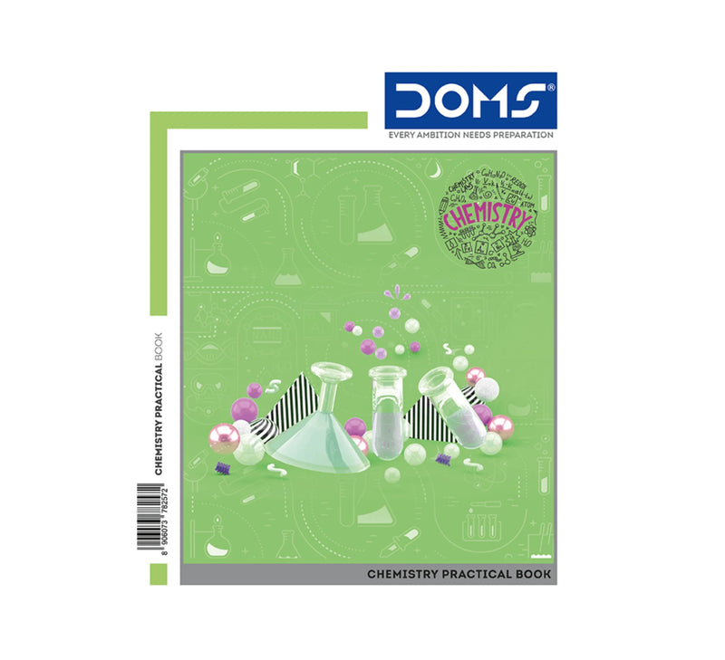 DOMS Single Line/Blank Practical Book – Chemistry