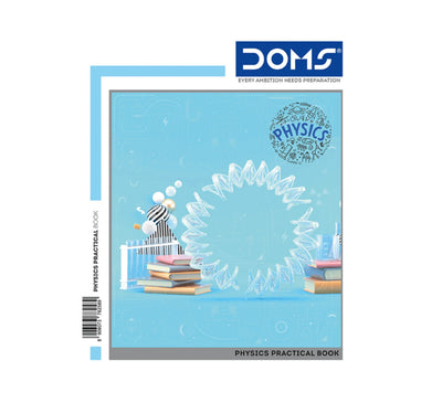DOMS Single Line/Blank Practical Book – Physics