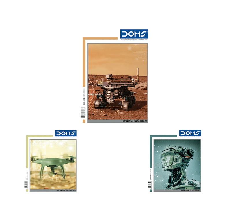 DOMS Single Line Notebook(Artificial Intelligence Series)