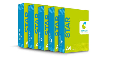 Century Star Copier A4 75 GSM copier paper, pack of 10 reams