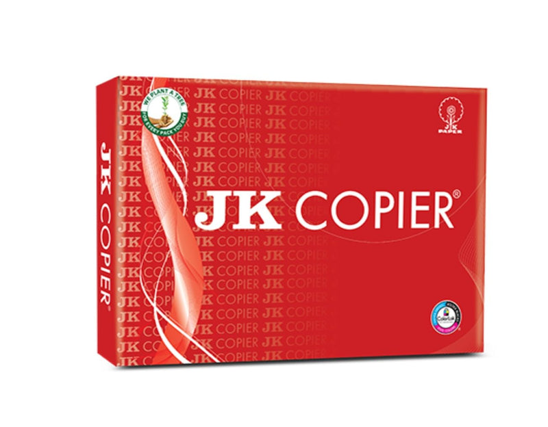 JK Copier A4 75 GSM copier paper, pack of 2 reams