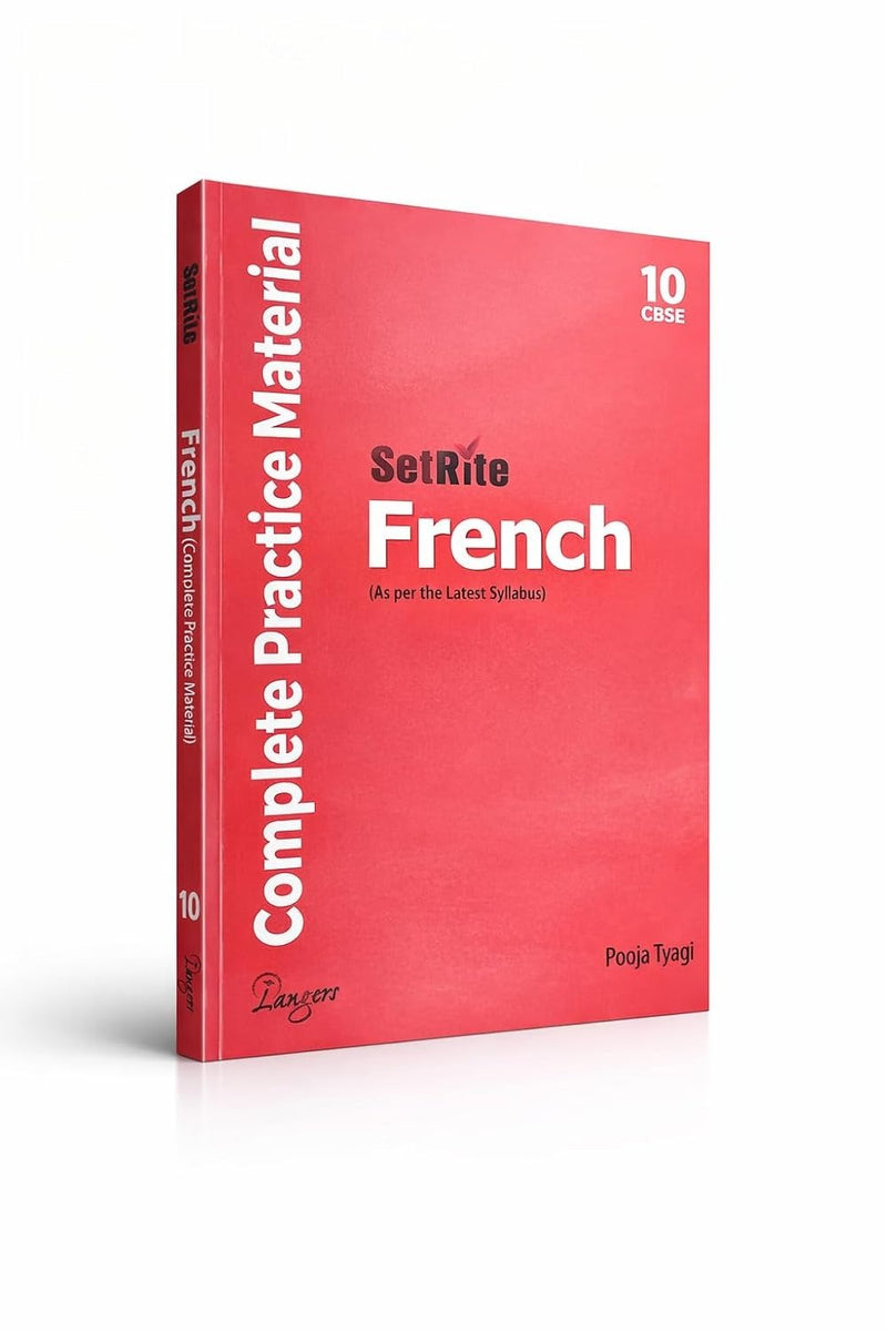 Set Rite French- Complete Practice Material - Class 10     CBSE [Session 25-26]