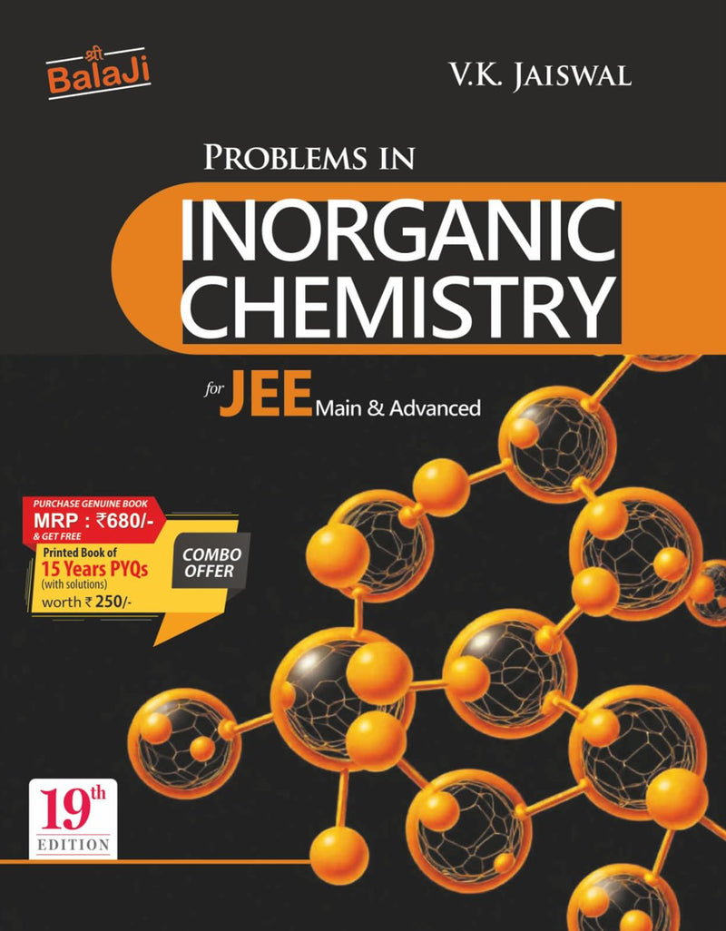 Balaji Problems in Inorganic Chemistry for JEE by V.K. Jaiswal
