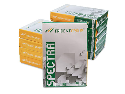 Trident Spectra Copier A4 75 GSM copier paper, pack of 5 reams