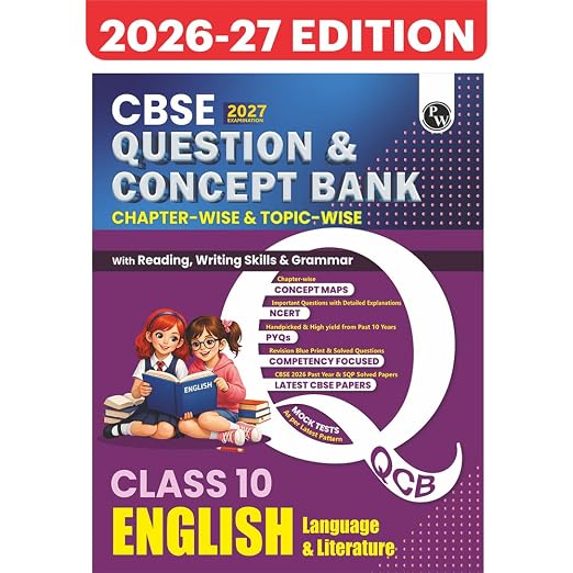 PW English Language and Literature Class 10 Question Concept Bank
