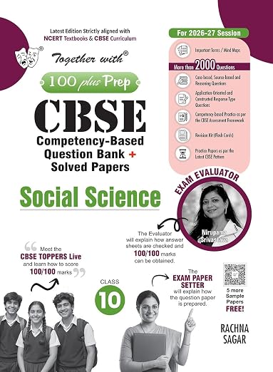 Together With Social Science Question Bank Class 10
