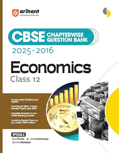 Arihant Economics Chapterwise Question Bank Class 12