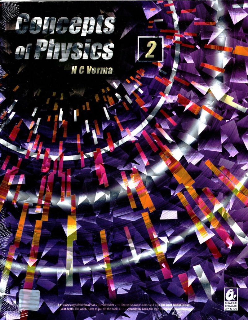 HC Verma Concepts of Physics Part 2 book cover