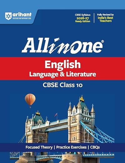 Arihant All In One English Language and Literature Class 10