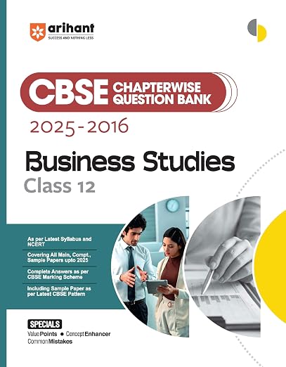 Arihant Business Studies Chapterwise Question Bank Class 12