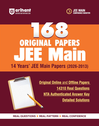 Arihant 14 Years Solved Papers JEE Main 2026-2013