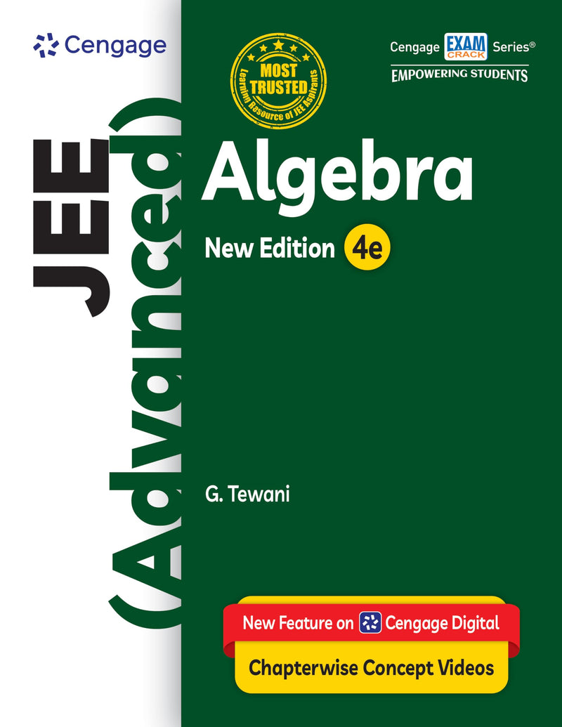 Cengage Algebra for JEE Advanced by G. Tewani