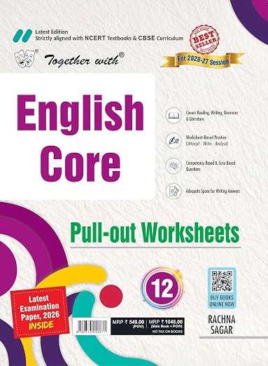 Together with English Core Pull Out Worksheets Class 12