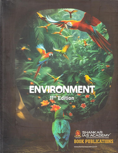 Shankar IAS Academy Environment book