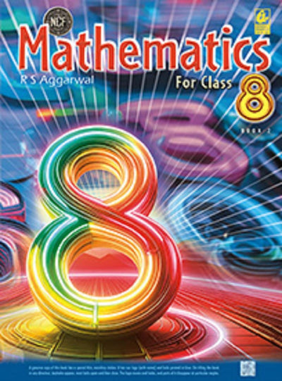 RS Aggarwal Mathematics Class 8 Book 2 — Based on NCERT Ganita Prakash Part 2 (2026 Edition)