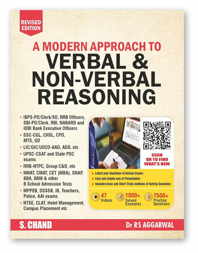 R.S. Aggarwal A Modern Approach to Verbal and Non-Verbal Reasoning