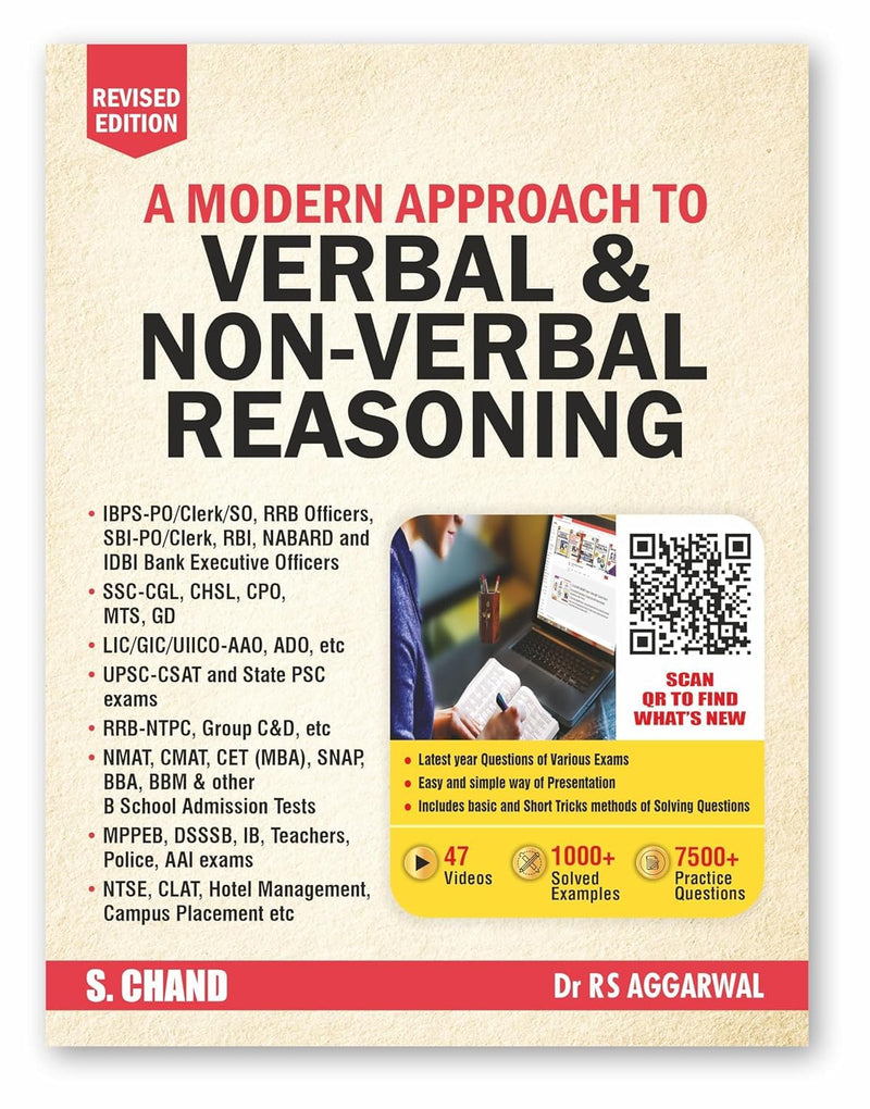 R.S. Aggarwal A Modern Approach to Verbal and Non-Verbal Reasoning