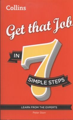 Get That Job in 7 Simple Steps by Peter Storr - second hand book