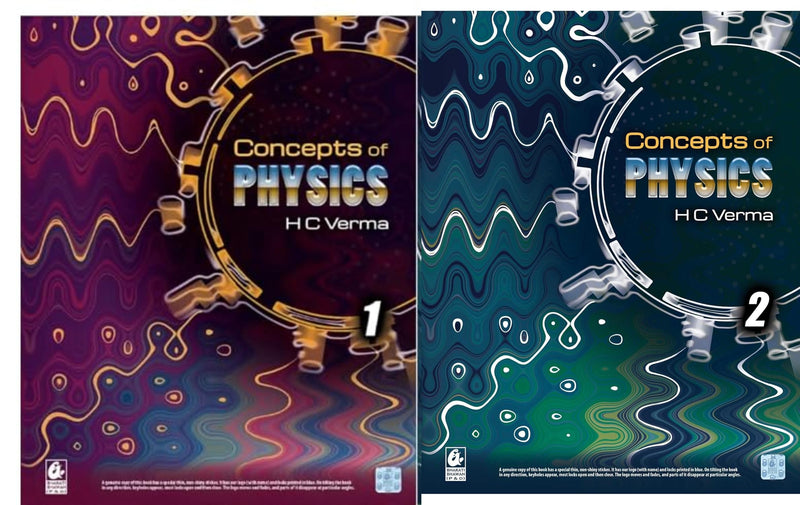 HC Verma Concepts of Physics Part 1 and 2 combo set