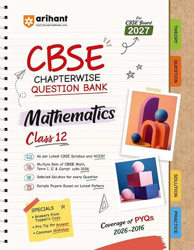 Arihant Mathematics Chapterwise Question Bank Class 12