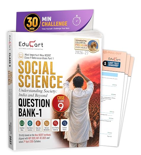 Educart Social Science Question Bank Class 9