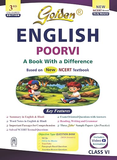 Golden English (Poorvi) Study Material (New NCERT) - Class 6 [2026-27 Edition]