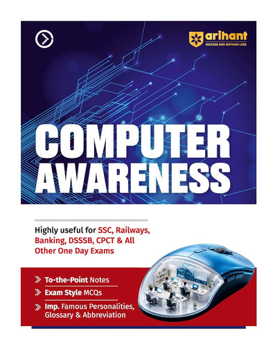 Arihant Objective Computer Awareness by Shaifali Saini [2026-27 Edition]