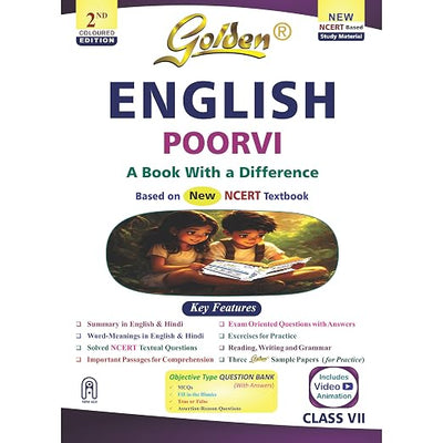 Golden English (Poorvi) Study Material (New NCERT) - Class 7 [2026-27 Edition]