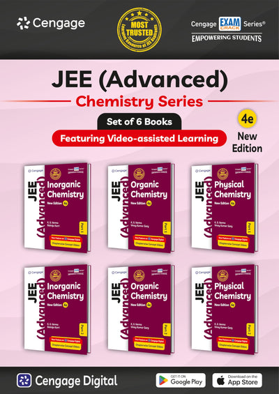 Cengage Chemistry Combo for JEE Advanced Set of 6 Books by K.S. Verma