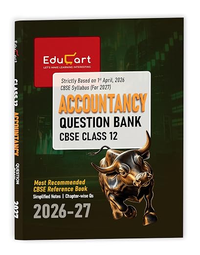 Educart Accountancy Question Bank Class 12