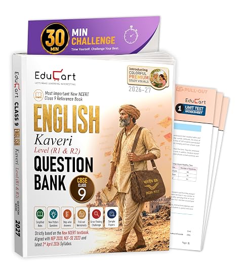Educart English Question Bank Class 9