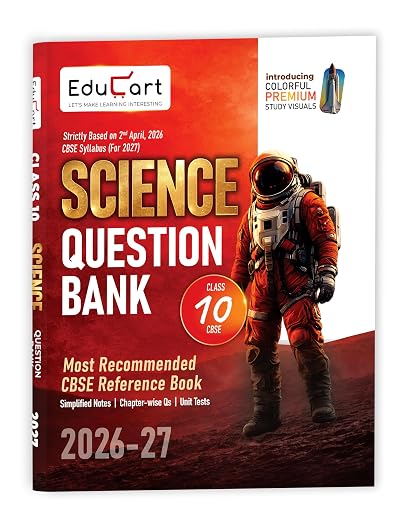 Educart Science Question Bank Class 10