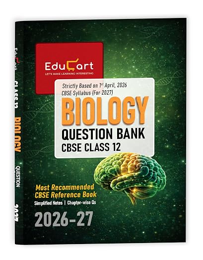 Educart Biology Question Bank Class 12