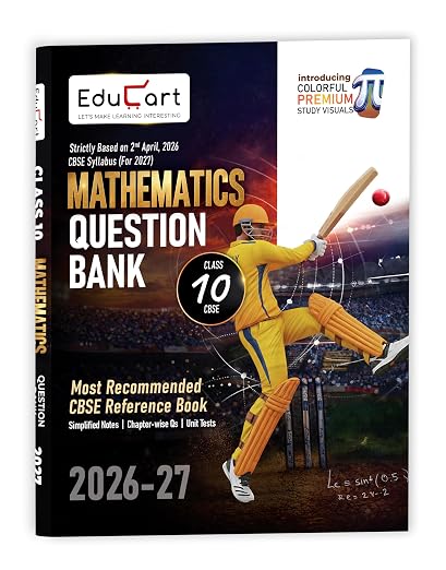 Educart Mathematics Question Bank Class 10
