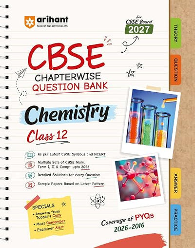 Arihant Chemistry Chapterwise Question Bank Class 12