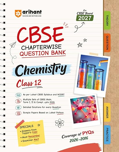 Arihant Chemistry Chapterwise Question Bank Class 12